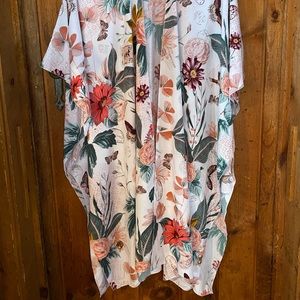 Kimono/beach coverup